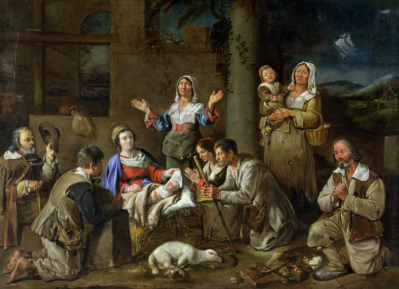 Jean Michelin, "Adoracja pasterzy", ok. 1659 r.