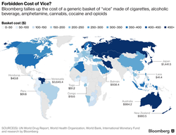 Bloomberg Global Vice Index: najlepsze kraje dla ludzi kochających używki