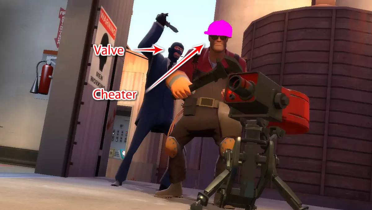 Valve naznaczy cheaterów w Team Fortress 2
