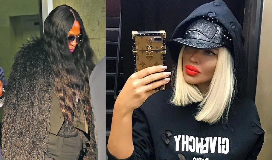 Naomi Kembel i Jelena Karleuša