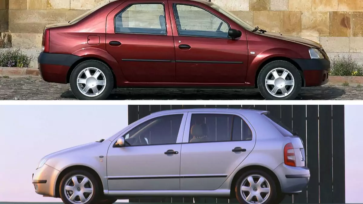 Skoda Fabia vs Dacia Logan