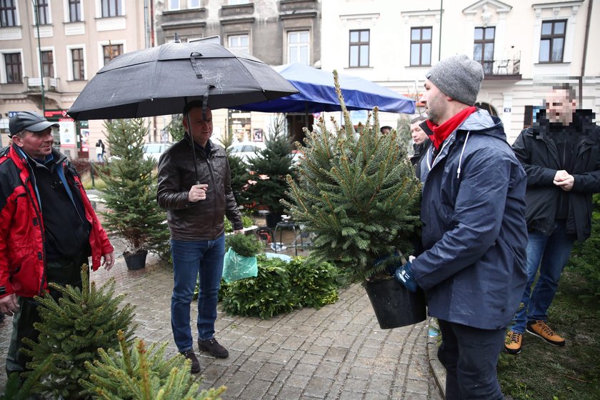 Prezydent Andrzej Duda kupił choinkę