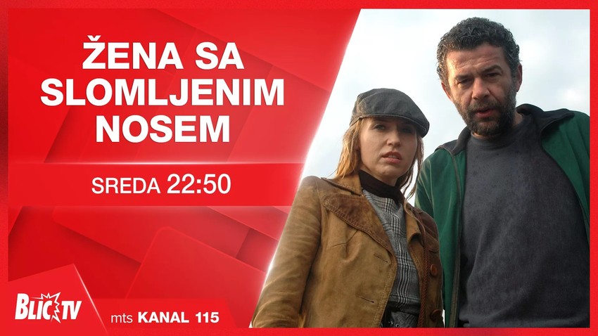 Žena sa slomljenim nosem