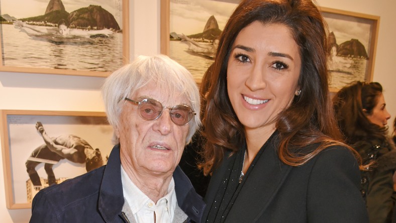 Ecclestone és neje Fabiana Fotó: Getty Images