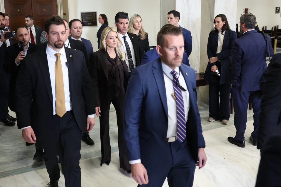 Pem Bondi nakon saslušanja u Kapitolu 11. februara