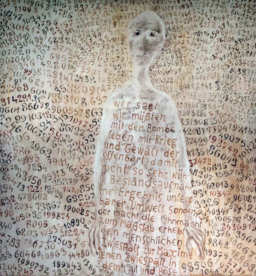 Miloš Bajić "Zar moramo živeti sa bombama i nasiljem" (1966), spašena od propadanja