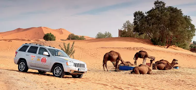 Jeep Grand Cherokee w Maroku: pustynia prawie pod ręką