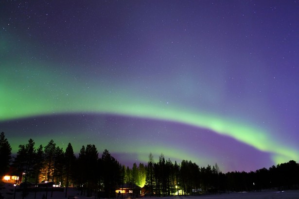 Finlandia, zorza polarna