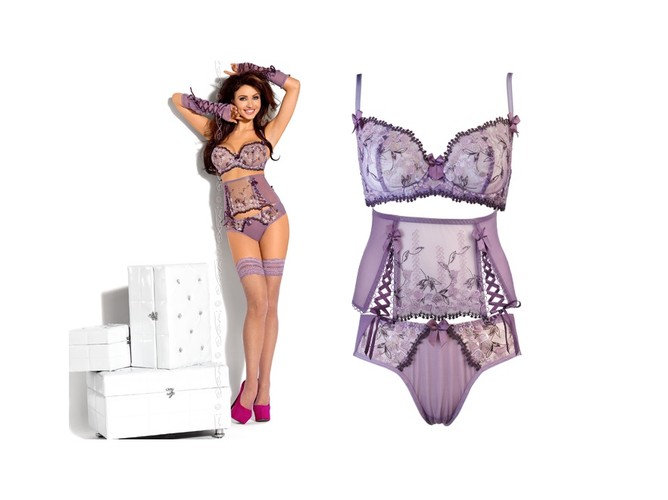 Bielizna Axami - lookbook kolekcji InBloom wiosna 2014