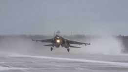Az ukrán légvédelem lelőtte Oroszország legújabb vadászgépét