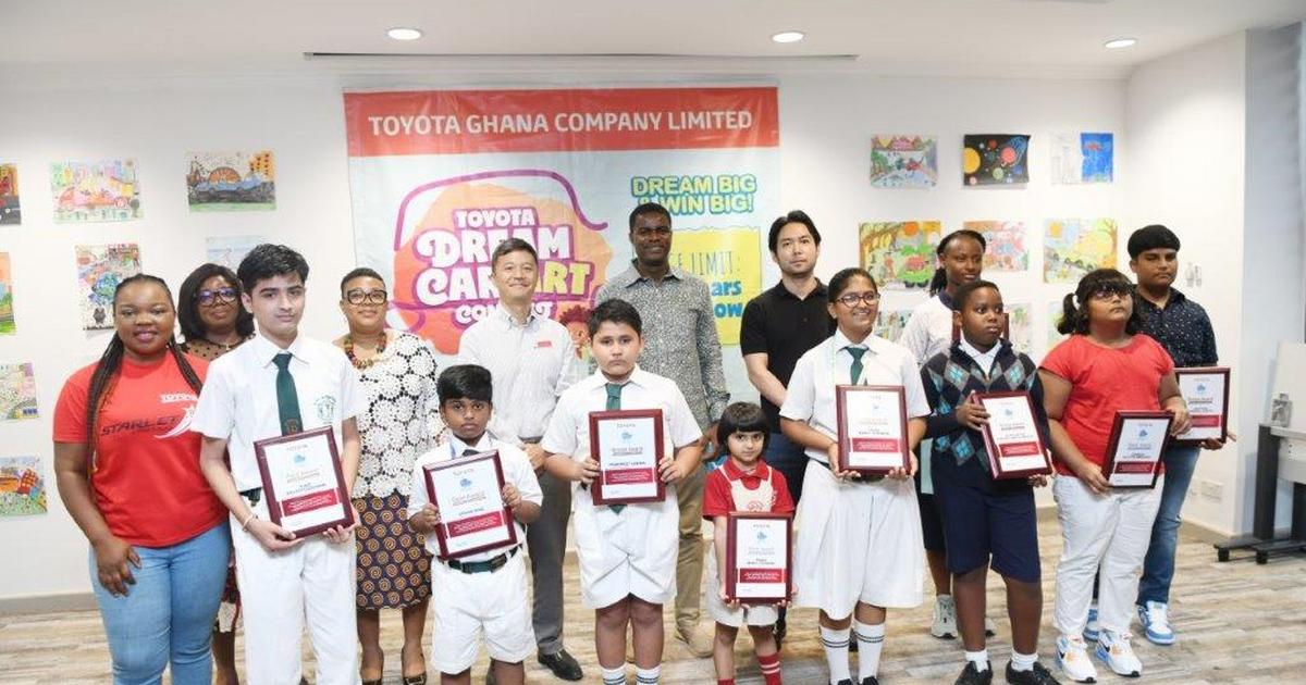 Toyota Ghana empowers children through Dream Car Art Contest - Vimarsana News
