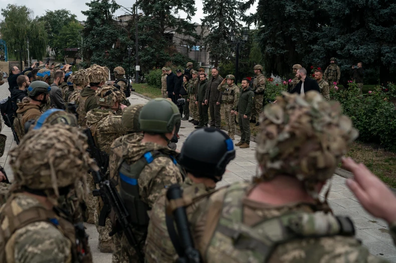 Volodimir Zelenski u Izjumu