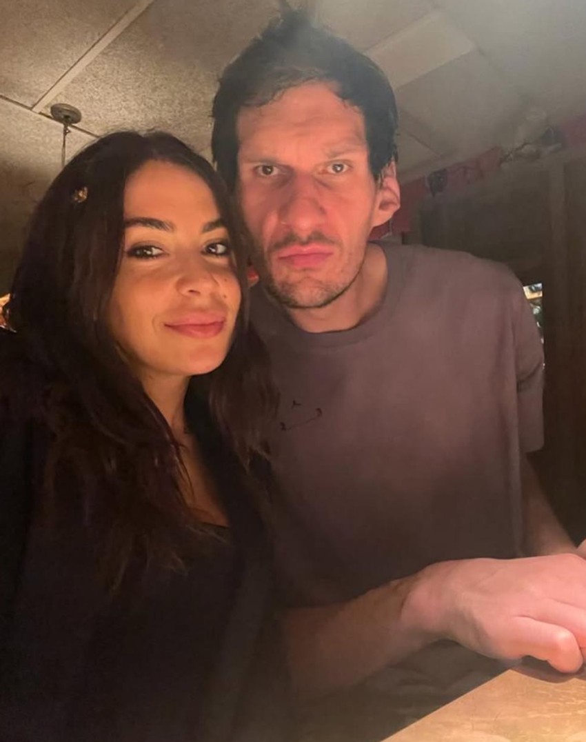 Boban Marjanović i njegova supruga Milica Krstić