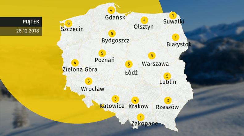 Prognoza Dla Polski Jaka Pogoda 28 Grudnia