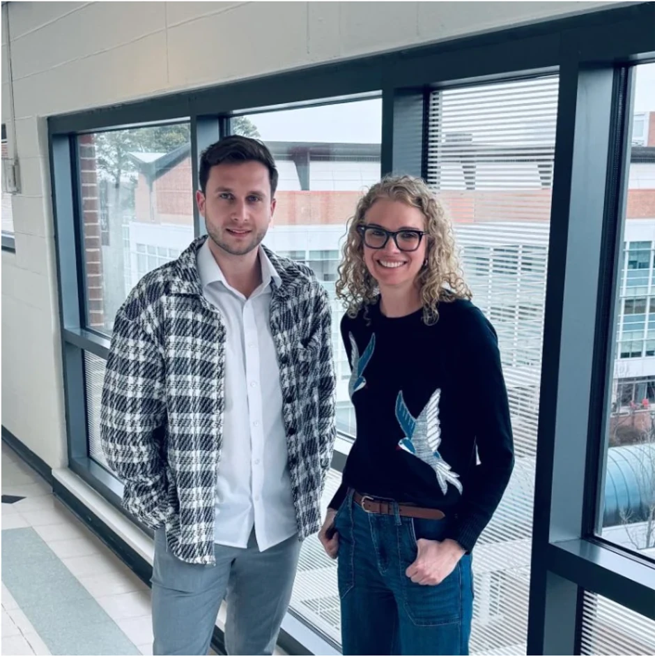 Istraživači dr Ana Klif i Patrik Krakovjak 