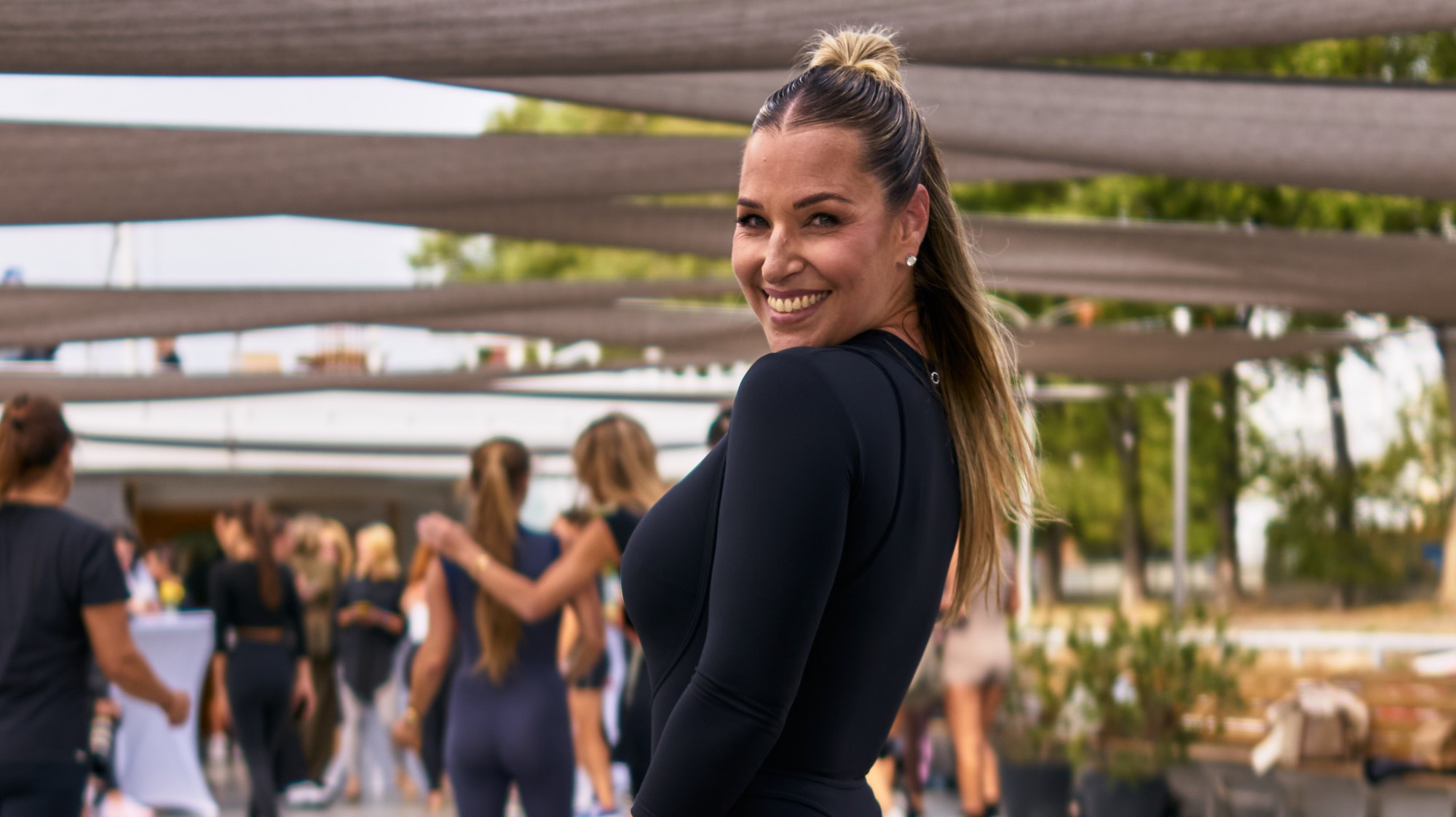 Dominika Cibulková na Pilates & Workout podujatí, 25.08.2026