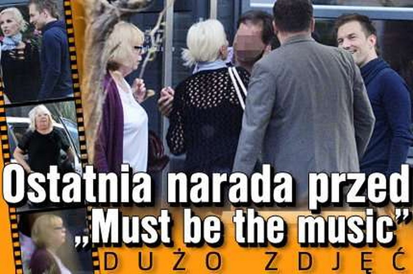 Ostatnia narada przed startem "Must Be The Music. Tylko Muzyka"