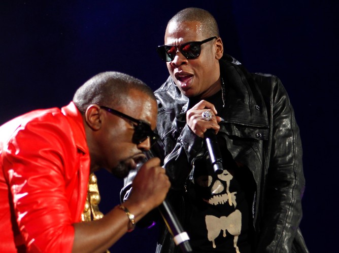 Jay-Z (na zdjęciu z Kanye Westem) także należy do zagorzałych zwolenników Obamy