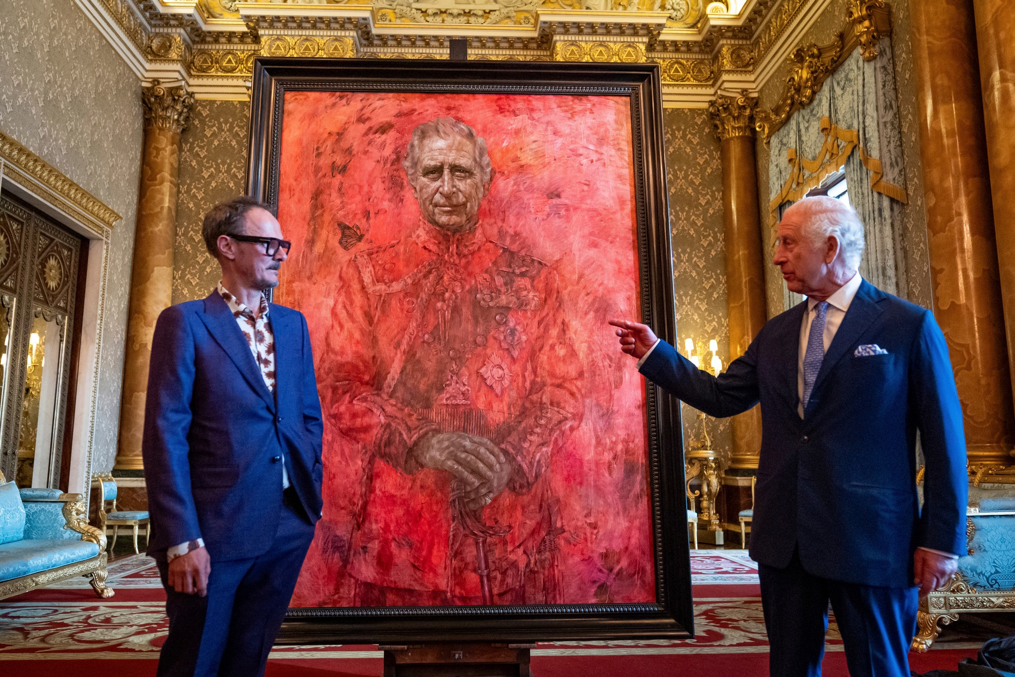 V Londýne predstavili prvý oficiálny portrét britského kráľa Karola III.
