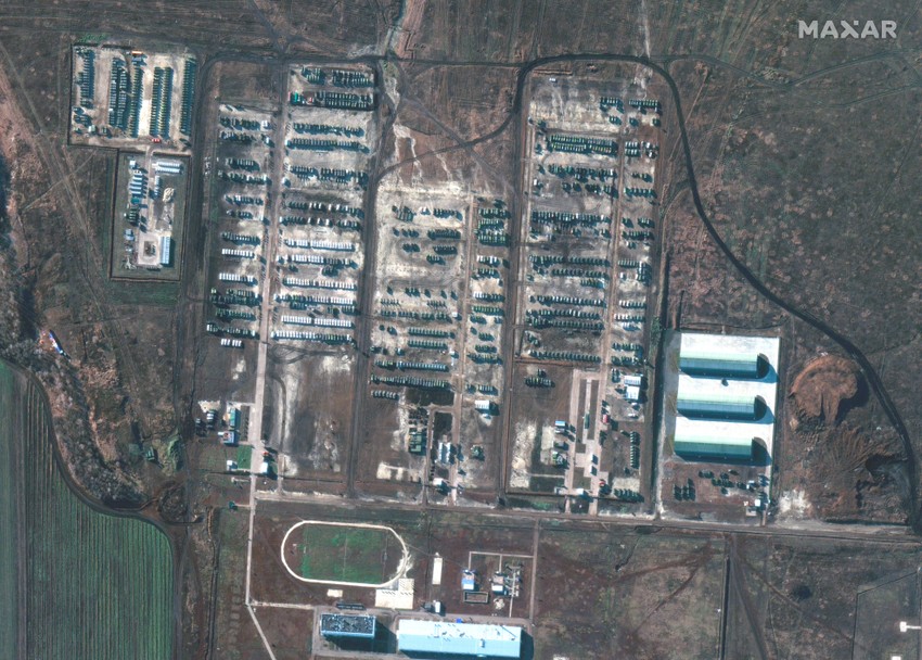 Rusija, gomilanje trupa, Krim