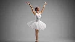 Balerina, ilustracija