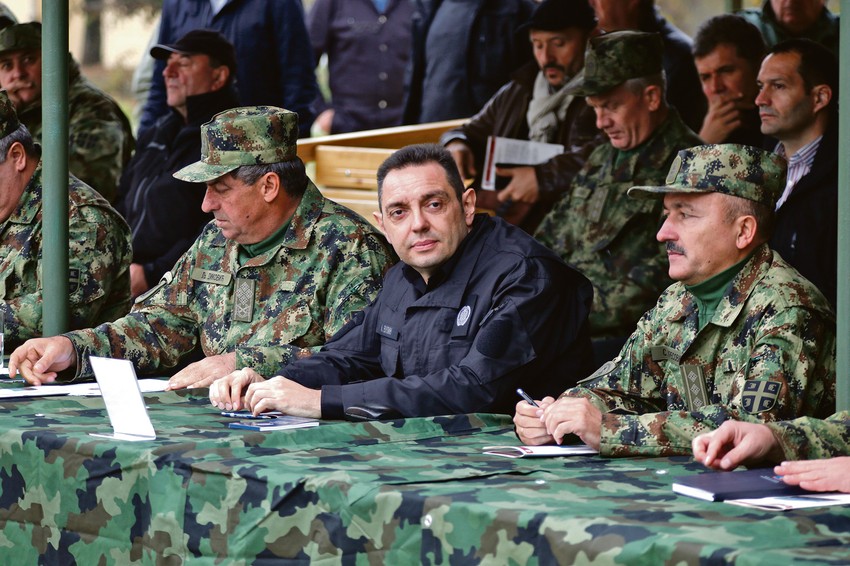 Ministar odbrane Aleksandar Vulin