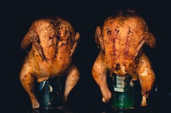 Pyszny obiad na Trzech Króli. Podajemy przepis, Ty gotujesz. Kurczak pieczony na butelce