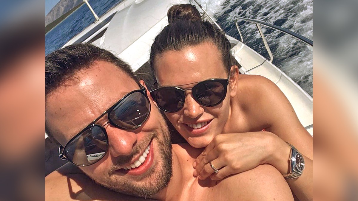 Ana Bebić sa mužem 