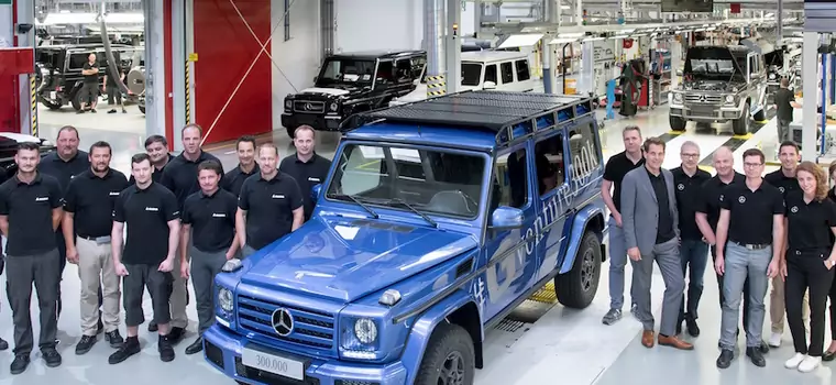 Mercedes klasy G: 300 tys. modeli z Grazu