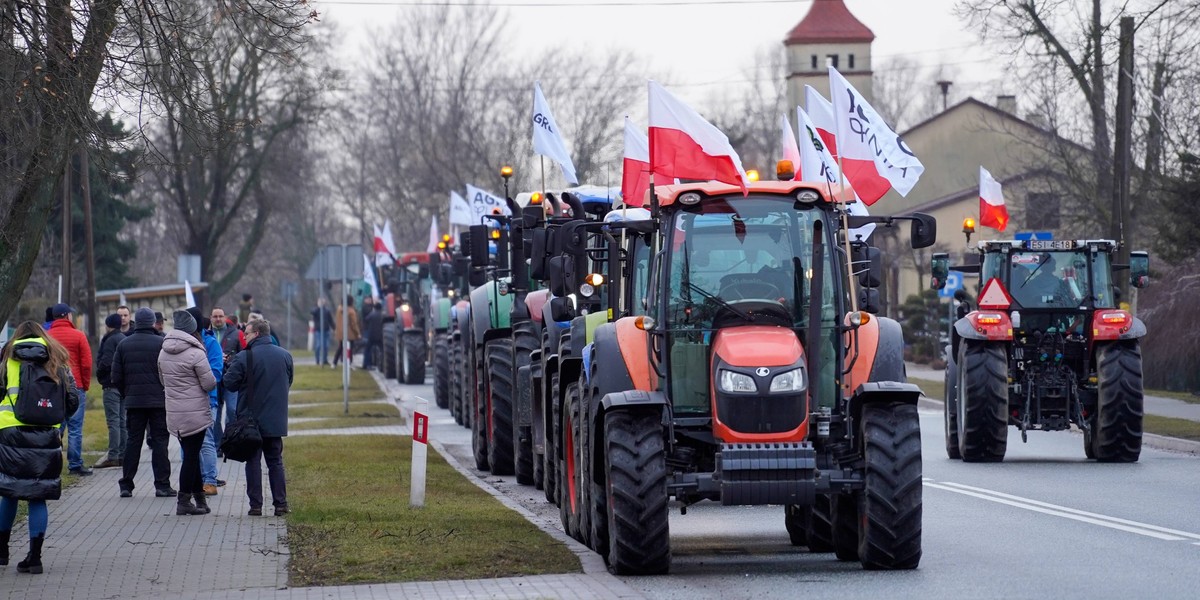 Protesty AgroUnii w całym kraju. 