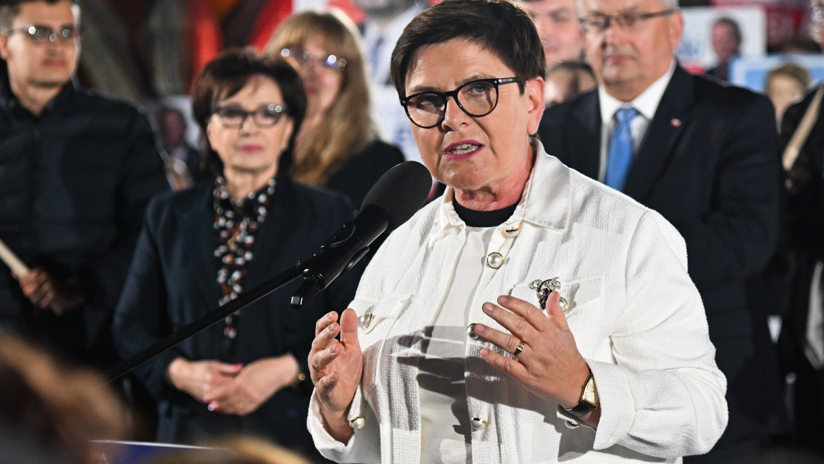 Beata Szydło broni Daniela Obajtka. "Taką pogardę ma pan do Pcimia?"