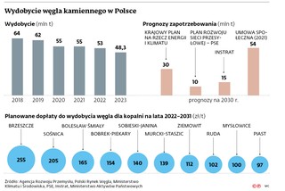 Wydobycie węgla kamiennego w Polsce