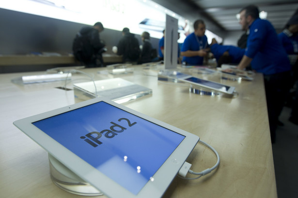iPad 2 w flagowym sklepie Apple w Nowym Jorku.