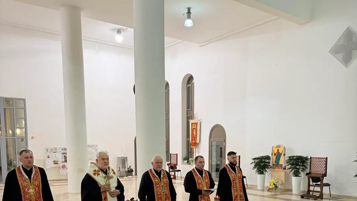 Ostaci Andrija i Sofije Melnjik u Kijevu 22. maja