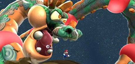 Screen z gry "Super Mario Galaxy 2"