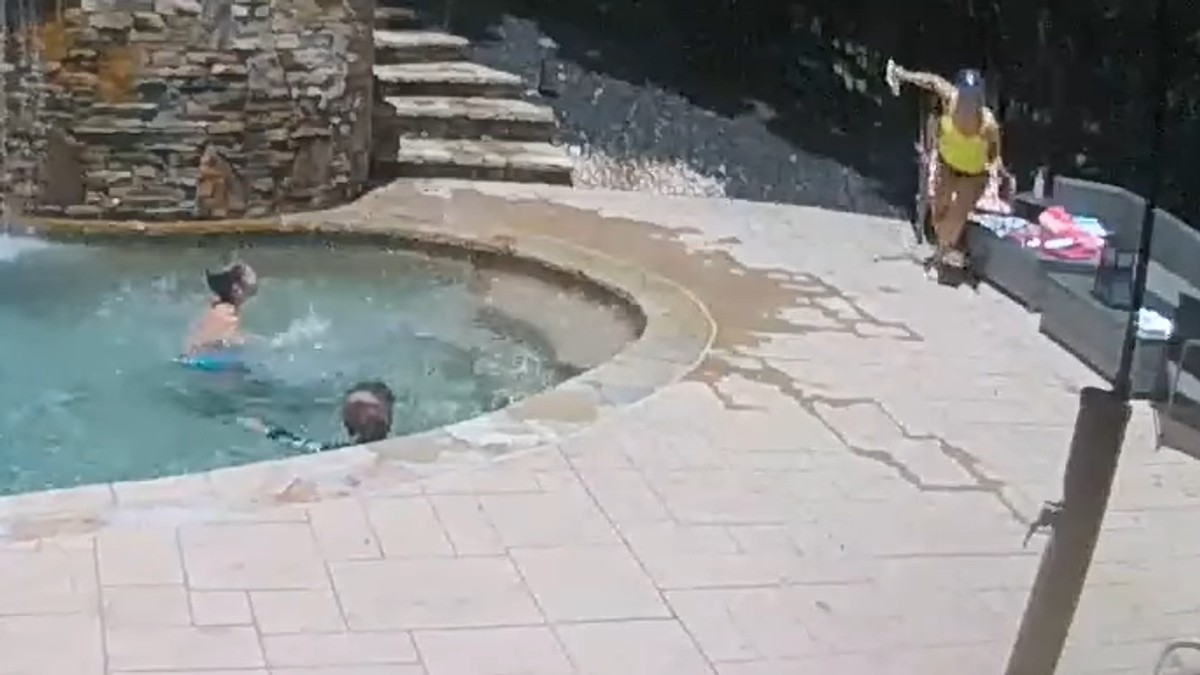 Trenutak pre pada drveta