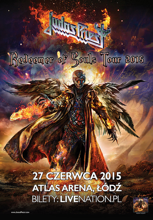 Plakat promujący polski koncert