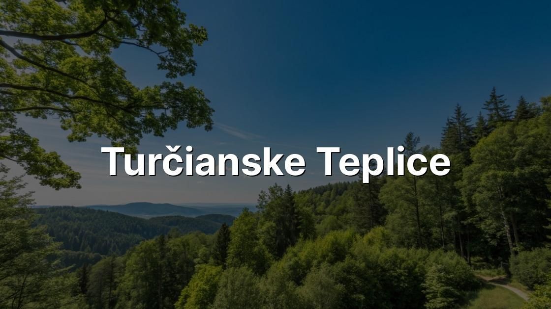 Turčianske Teplice