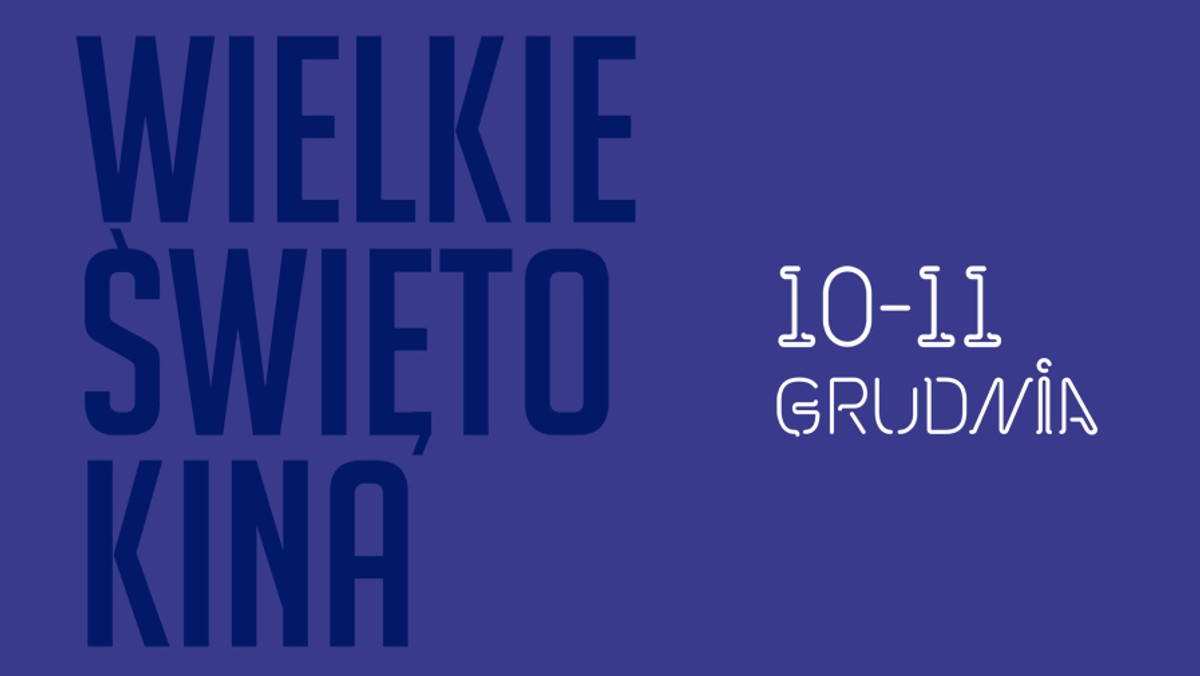 10 i 11 grudnia odbędzie się ogólnopolskie Święto Kina organizowane w kinach w całej Polsce we współpracy z Polskim Instytutem Sztuki Filmowej. Z tej okazji, w sieci kin Cinema City, innych multipleksach i kinach studyjnych w całej Polsce bilety na seanse będą dostępne w specjalnej cenie 12 zł (przy seansach 3D obowiązuje dopłata za okulary). Ambasadorami tegorocznej edycji wydarzenia są Agnieszka Więdłocha i Maciej Zakościelny.