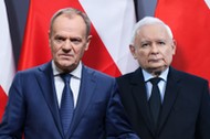 Donald Tusk i Jarosław Kaczyński