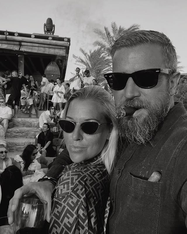 Dominika Cibulková a Michal Navara. 