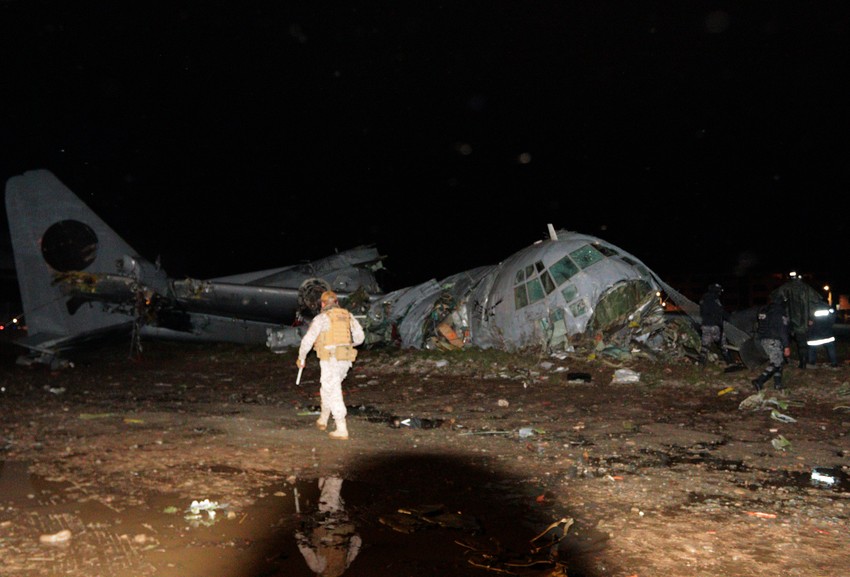 Prve slike palog aviona u Boliviji