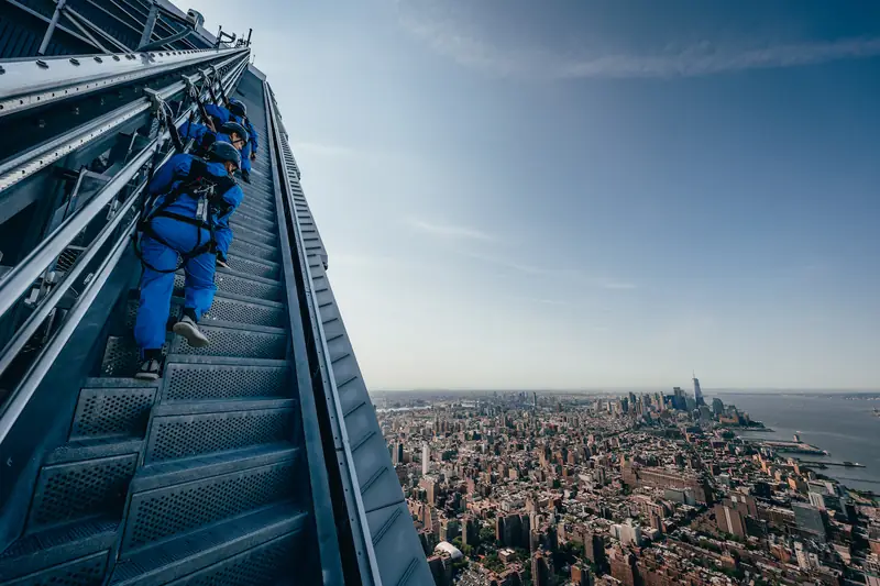 Wspinaczka na drapacz chmur Hudson Yards 30. Widok z 387 m powala