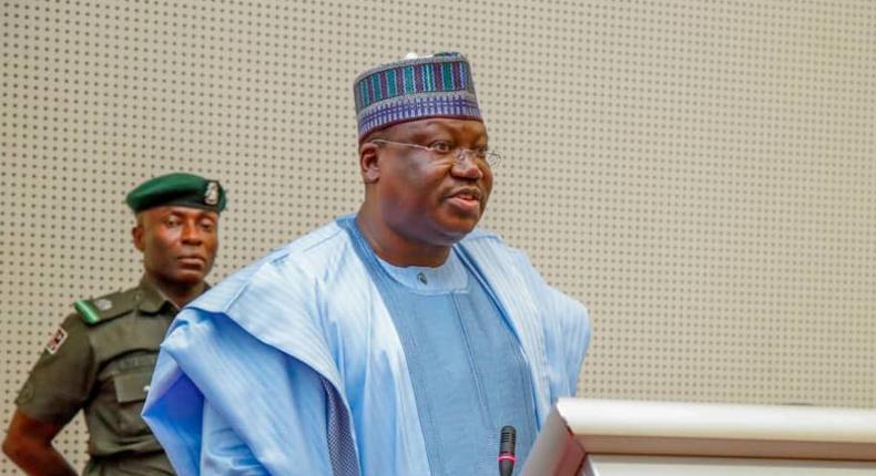 President of the Senate, Dr. Ahmad Lawan. [Twitter/@SPNigeria]