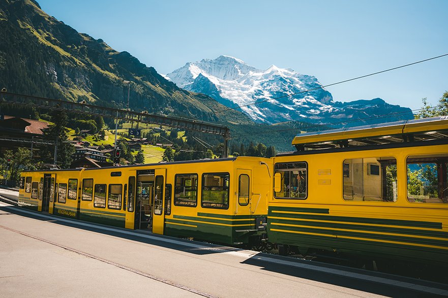 Jungfraujoch - kolejka na szczyt