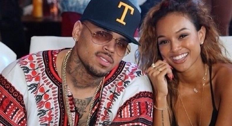 Chris Brown and Karrueche Tran