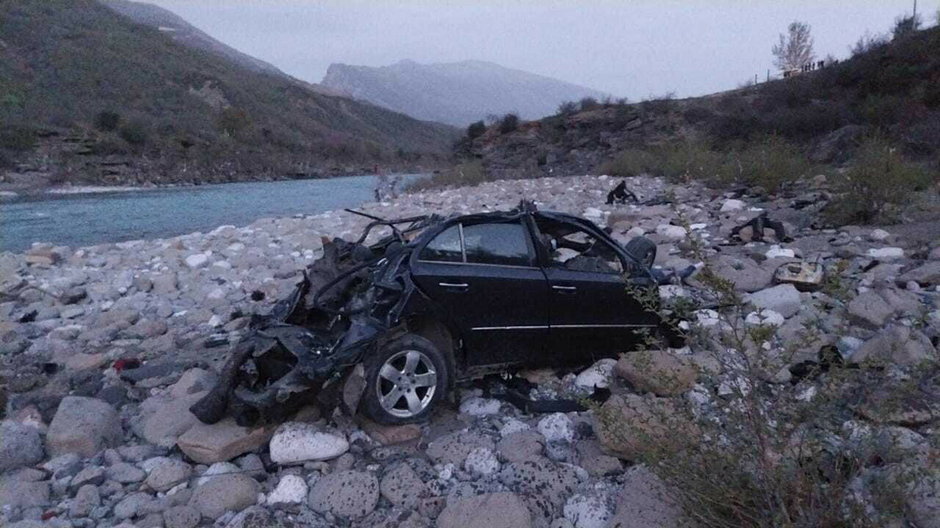 Wypadek w Albanii