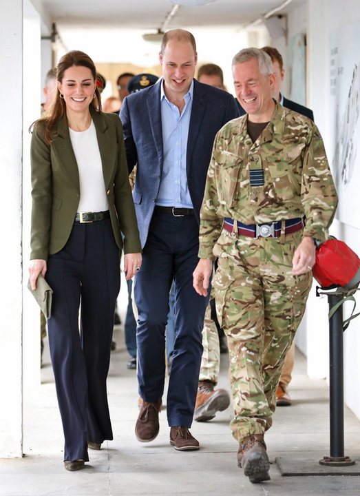 Kate Middleton i książę William na Cyprze w 2018 r.