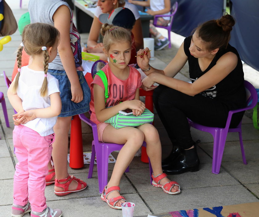 Piknik rodzinny w Parku Praskim