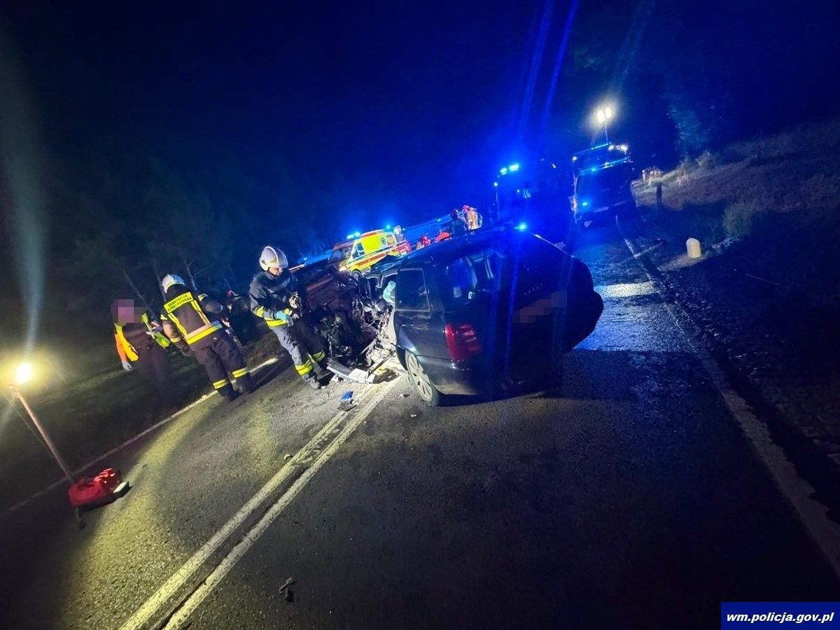 Audi pełne pijanych pasażerów. 17-latek zginął, nastolatkowie uciekli z miejsca tragedii
